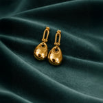 Anti-Tarnish Gold Plated Hanging Bags Earrings - 1 Pair