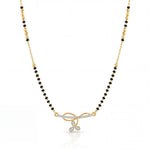 Contemporary Infinity CZ Mangalsutra Chain for Women - Demi Fine Jewellery