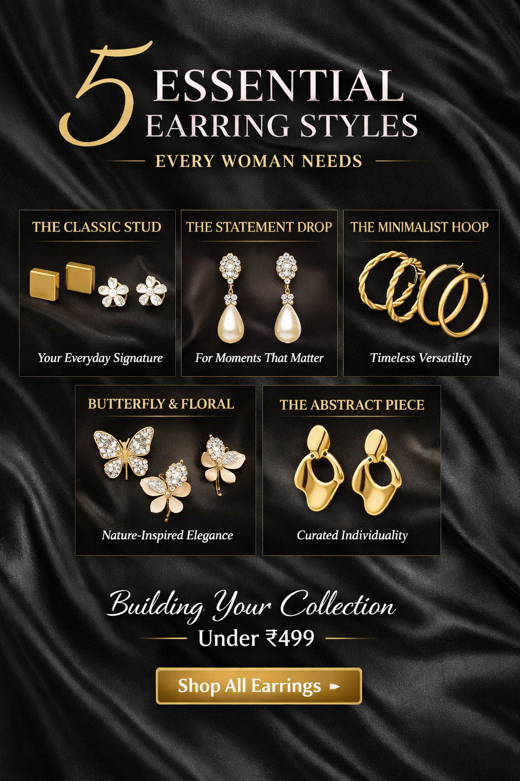 5 Earring Styles Every Woman Should Own in 2026