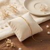 Anti-Tarnish Gold Plated Plain Celeste Bar Bracelet