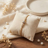 Anti-Tarnish Gold Plated Celeste Interlocked Cylinder CZ Bracelet