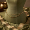 Gold Plated H-Buckle Chain Kamarbelt | Designer Multi-Strand Hip Belt for Women