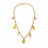 Anti tranish Gold plated 160 No. Chain Link with Pineapple hanging chain for adults - 1 Pc