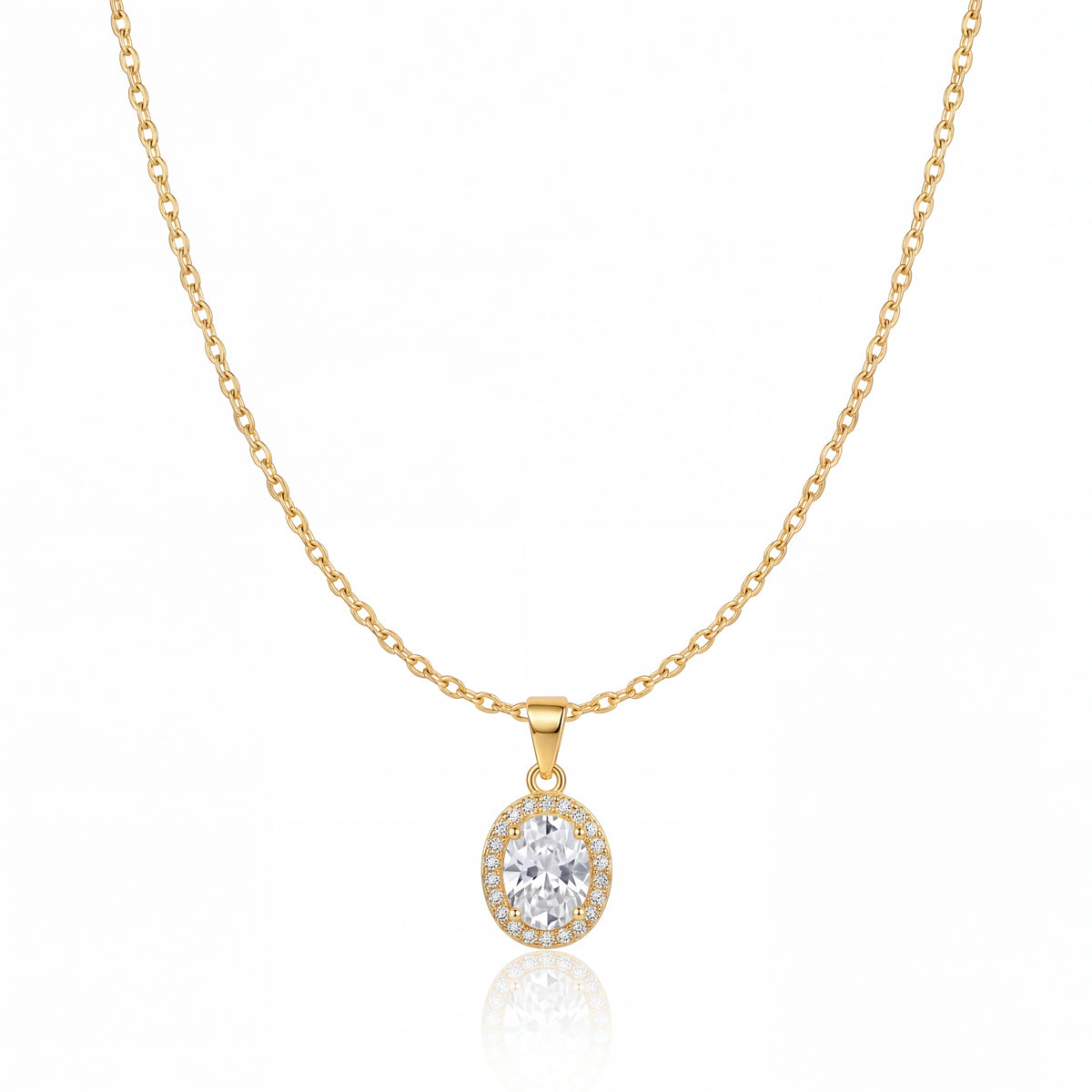 Gold Dainty Chain Anti-Tarnish Layering Necklace