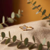 Gold Plated CZ Star Solitaire Ring – Anti-Tarnish Stainless Steel | House of Viya